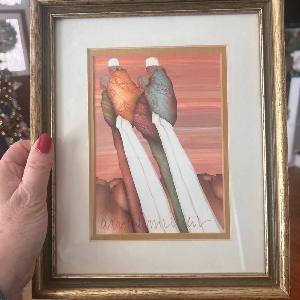 Amado Pena, Jr print. SIGNED, good condition.  Make reasonable offer.